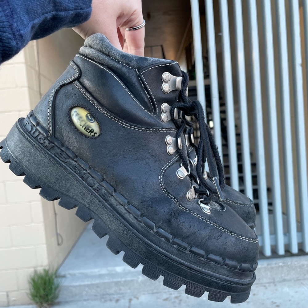 Y2K Rare Skechers Jammers Chunky Platform Boots